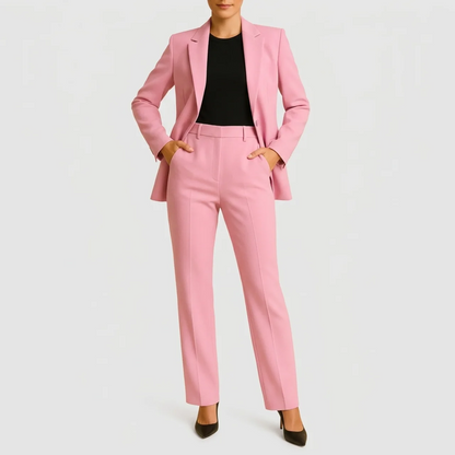 Classic Women's Suit Jacket and Trousers Set - VibreMode