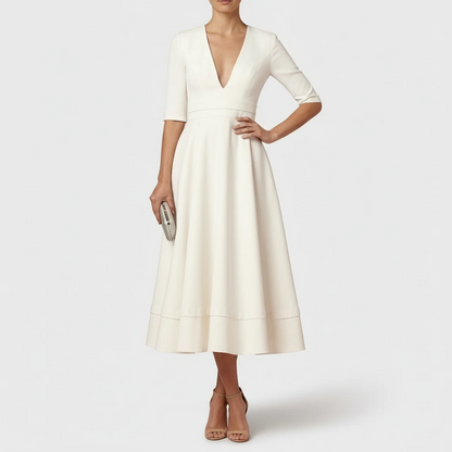 Valerisse | Ladies Stylish Flowy Mid Dress