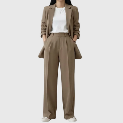 Classic Ladies Two Piece Suit Set