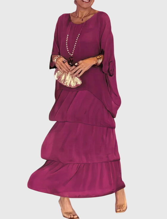 Boho Chic Flowy Maxi Dress for Women
