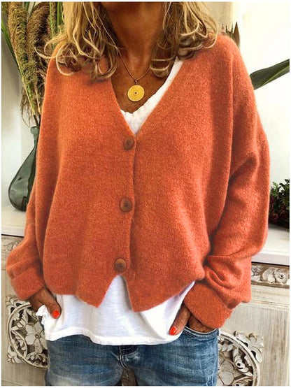 Cozy Women's Knit Sweater Cardigan