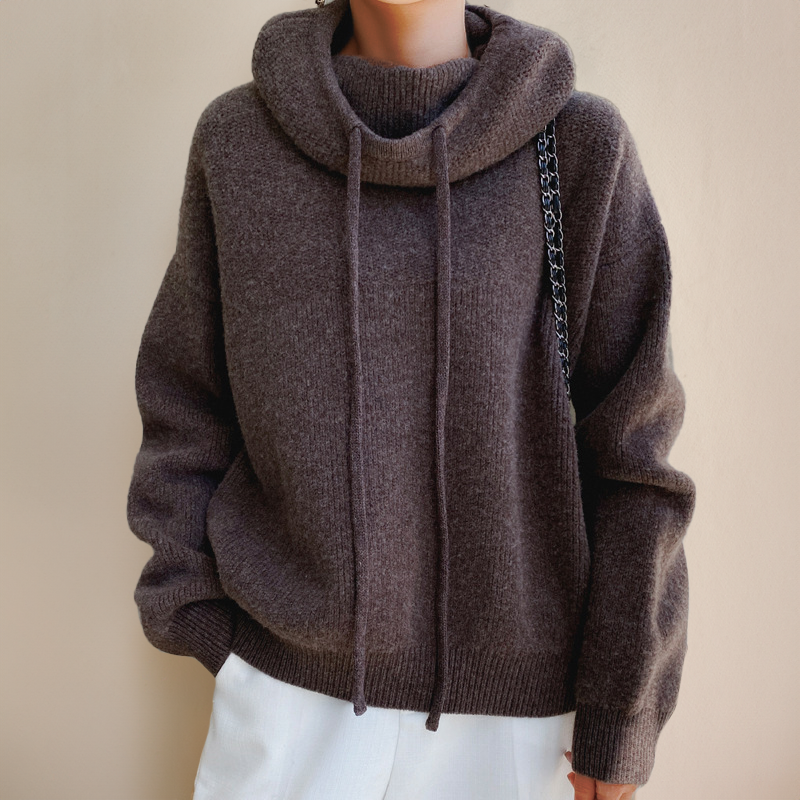Soft Warm Crew Neck Women's Sweater