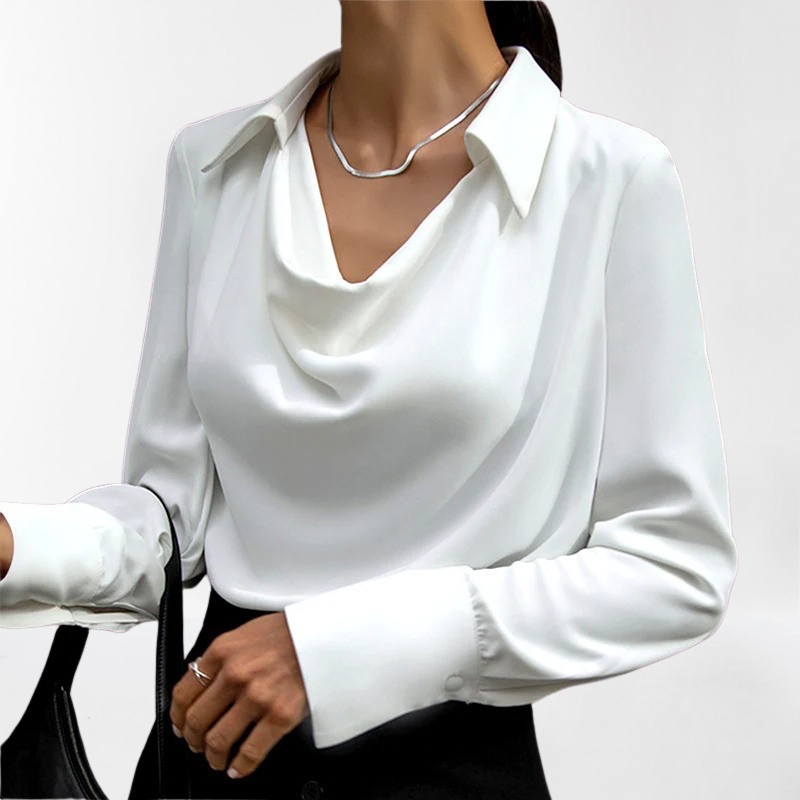 Women's Silk Blouse Elegant Lightweight