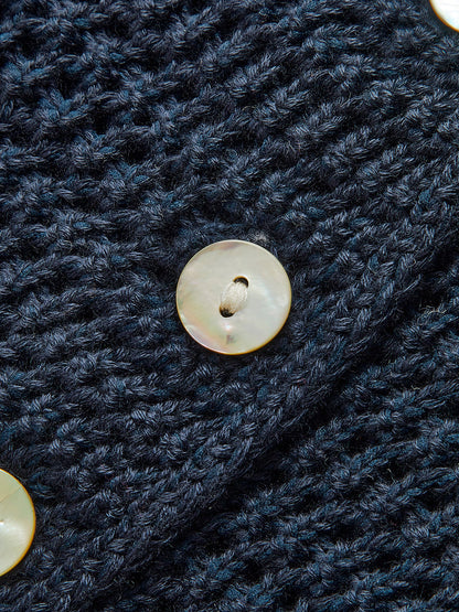 Image of Daisy | Women's Off-the-Shoulder Button-Front Cardigan