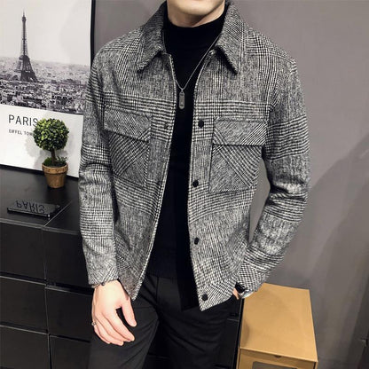 Image of Dale | Men's Button-Down Plaid Jacket