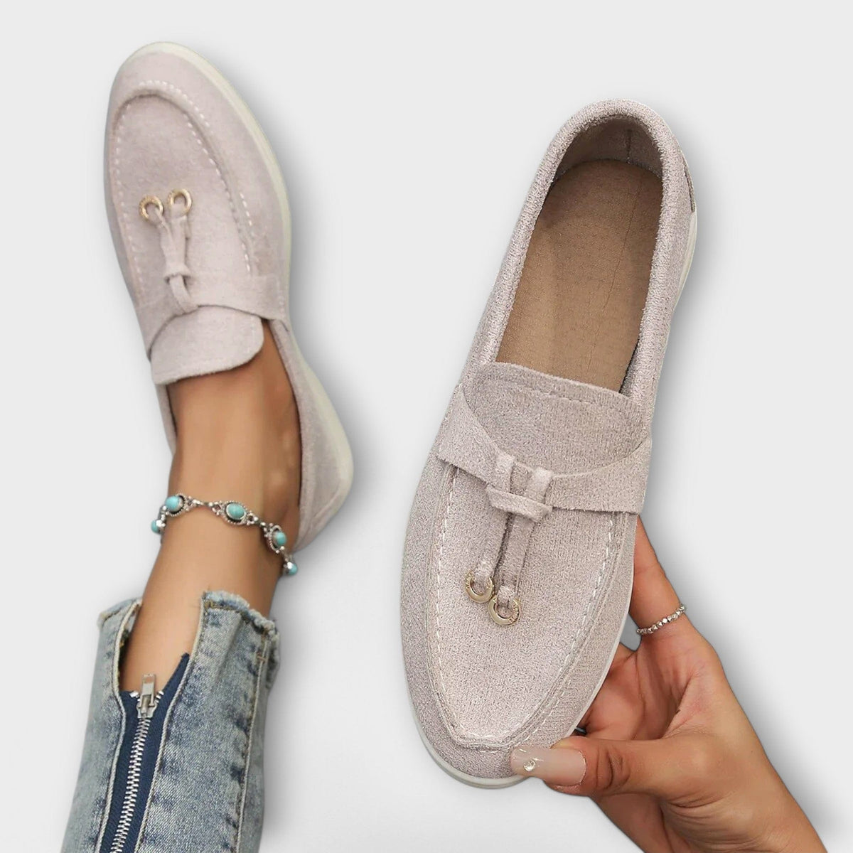 Timeless Women's Slip On Loafers - VibreMode