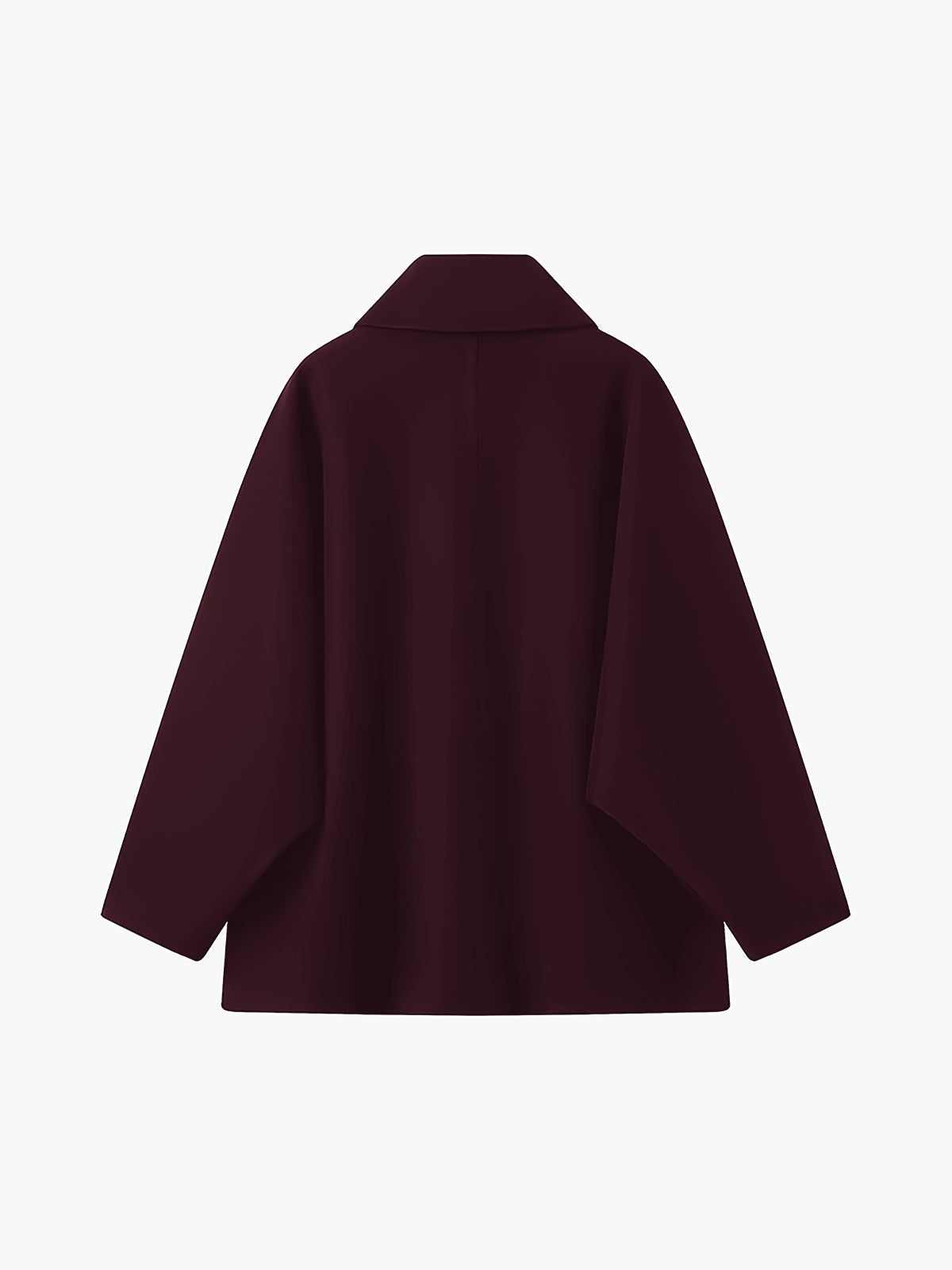 Women's Button Front Jacket Notched Collar