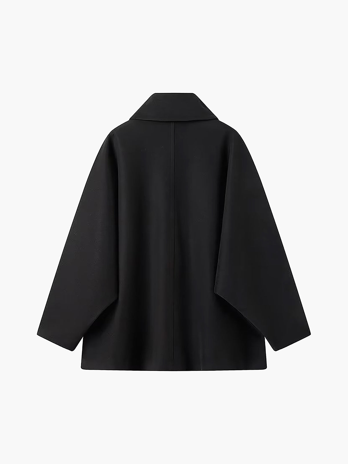 Women's Button Front Jacket Notched Collar