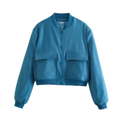 Women's Zip Jacket Two Front Pockets