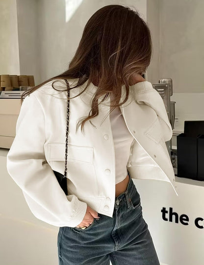 Women's Zip Jacket Two Front Pockets