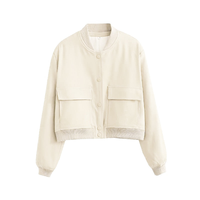 Women's Zip Jacket Two Front Pockets