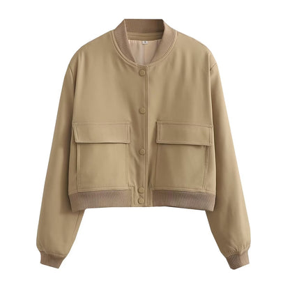 Women's Zip Jacket Two Front Pockets