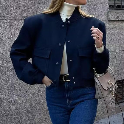 Women's Zip Jacket Two Front Pockets