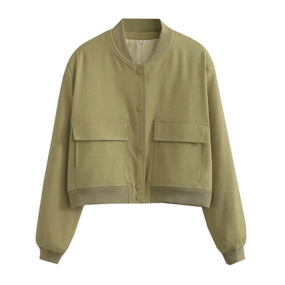 Women's Zip Jacket Two Front Pockets