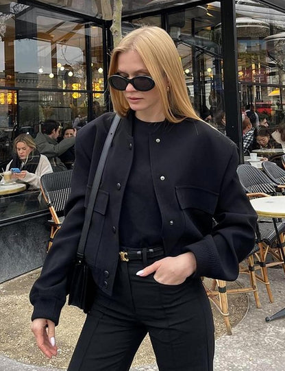 Women's Zip Jacket Two Front Pockets
