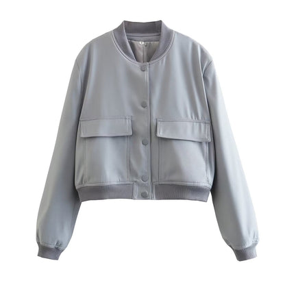 Women's Zip Jacket Two Front Pockets