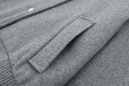Women's Snap Button Short Jacket