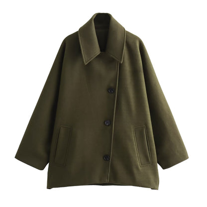 Women's Button Front Short Jacket