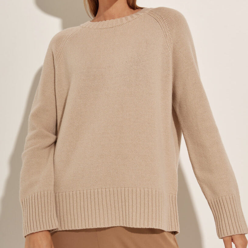 Women's Raglan Sweater Round Neck