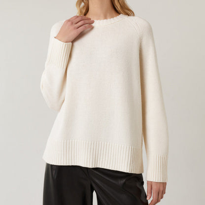 Women's Raglan Sweater Round Neck