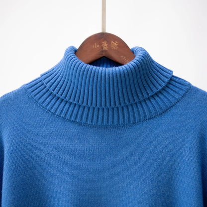 Women's Turtleneck Sweater High Collar Cuffs