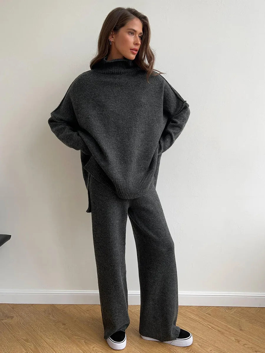 Women's Turtleneck Sweater Long Sleeve