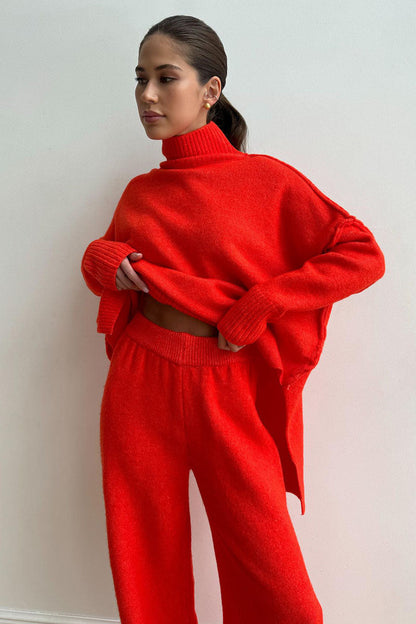 Women's Turtleneck Sweater Long Sleeve