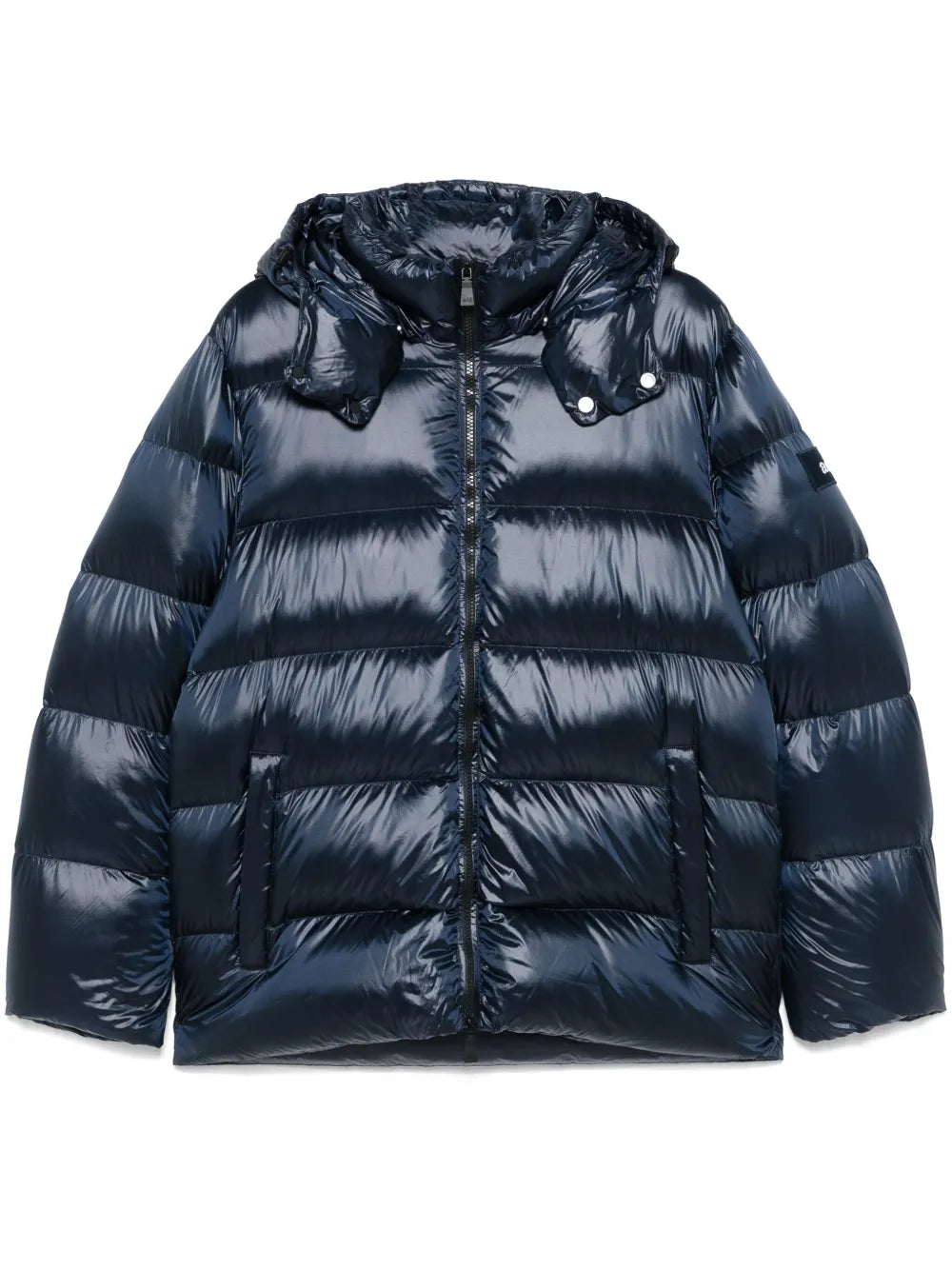 Women's Padded Hooded Jacket Zip Closure