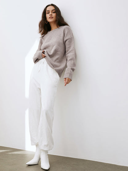 Women's Knit Sweater Round Neck