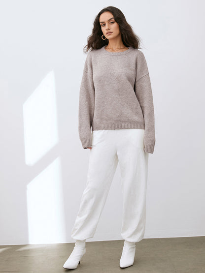 Women's Knit Sweater Round Neck