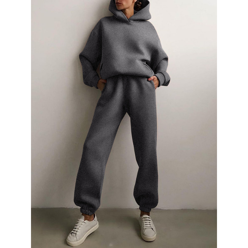 Cozy Women's Winter Hoodie Sweat Suit