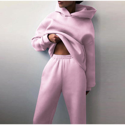 Cozy Women's Winter Hoodie Sweat Suit - VibreMode