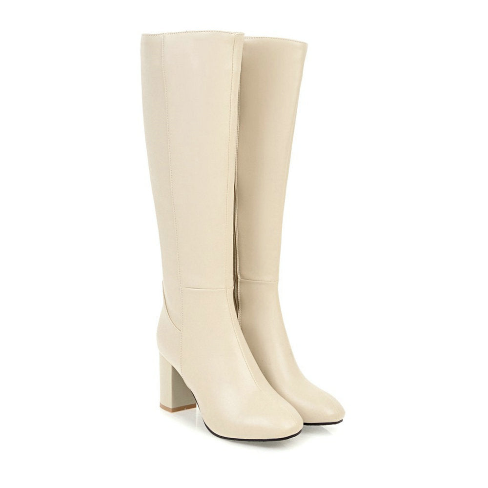 Chic Women's High Heel Tall Boots