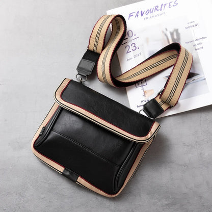 Men's Striped Sling Bag Casual - VibreMode