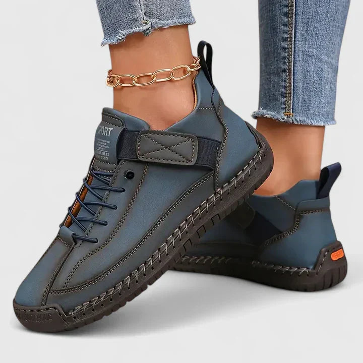 Supportive Lace Up High Top Running Shoes
