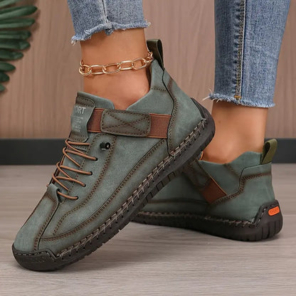 Comfy Women's Supportive Velcro Walking Shoes