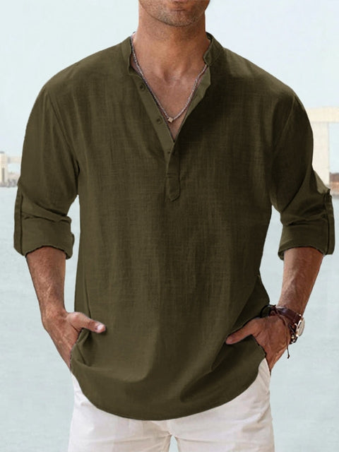 Men's Casual Relaxed Fit Breathable Shirt