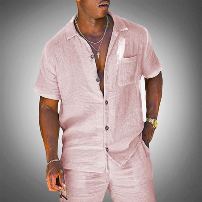 Men's Linen Suit Two-Piece