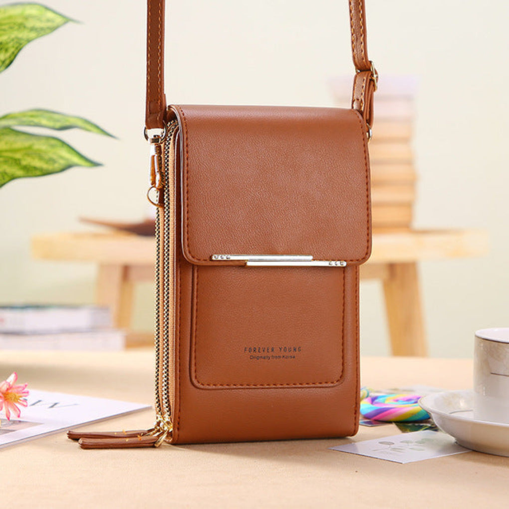 Shoulder Bag With Twist Design - VibreMode