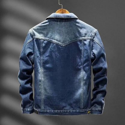 Eco Friendly Dark Blue Jeans Jacket