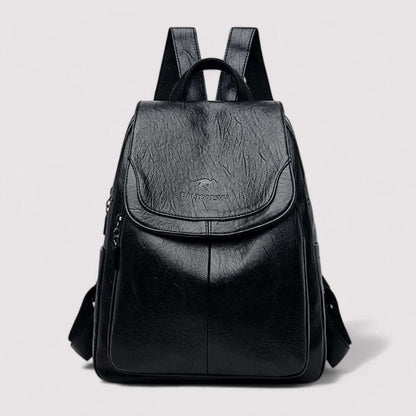 Luxe Faux Leather Backpack
