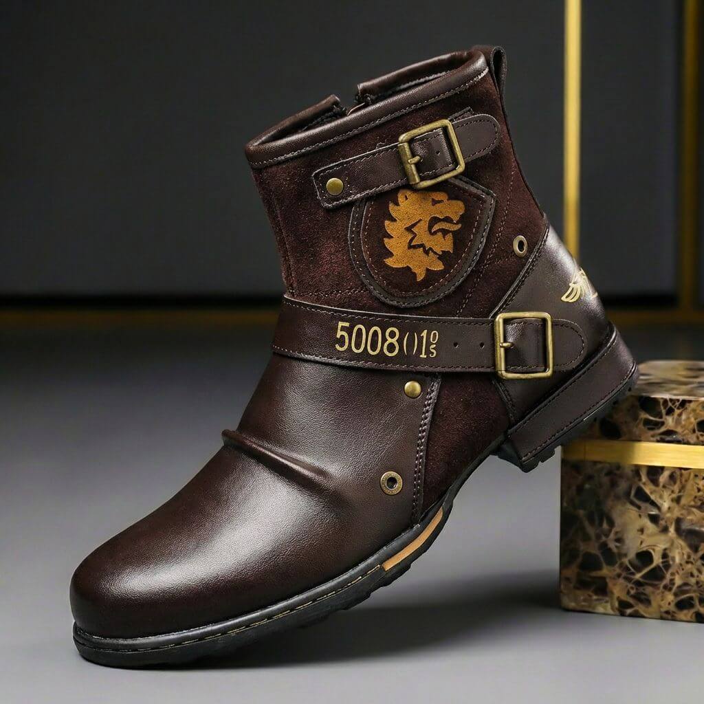 Tough Premium Leather Ankle Boots
