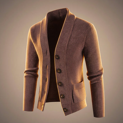 Soft Merino Wool Knit Cardigan
