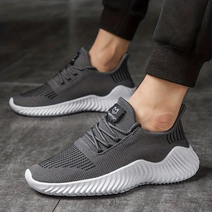 Men's Lightweight Lace-Up Sneakers