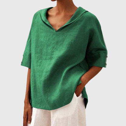 Classic Scoop Neck Casual Tee