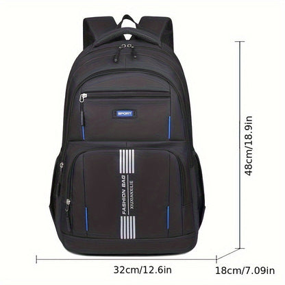 Bennett Men's Leather Backpack Durable Utility