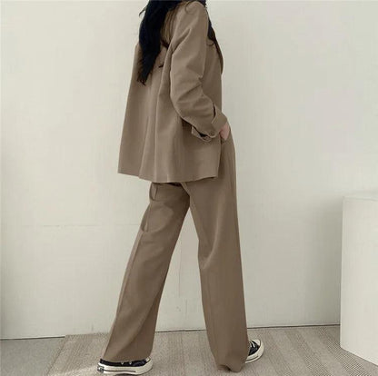 Classic Ladies Two Piece Suit Set