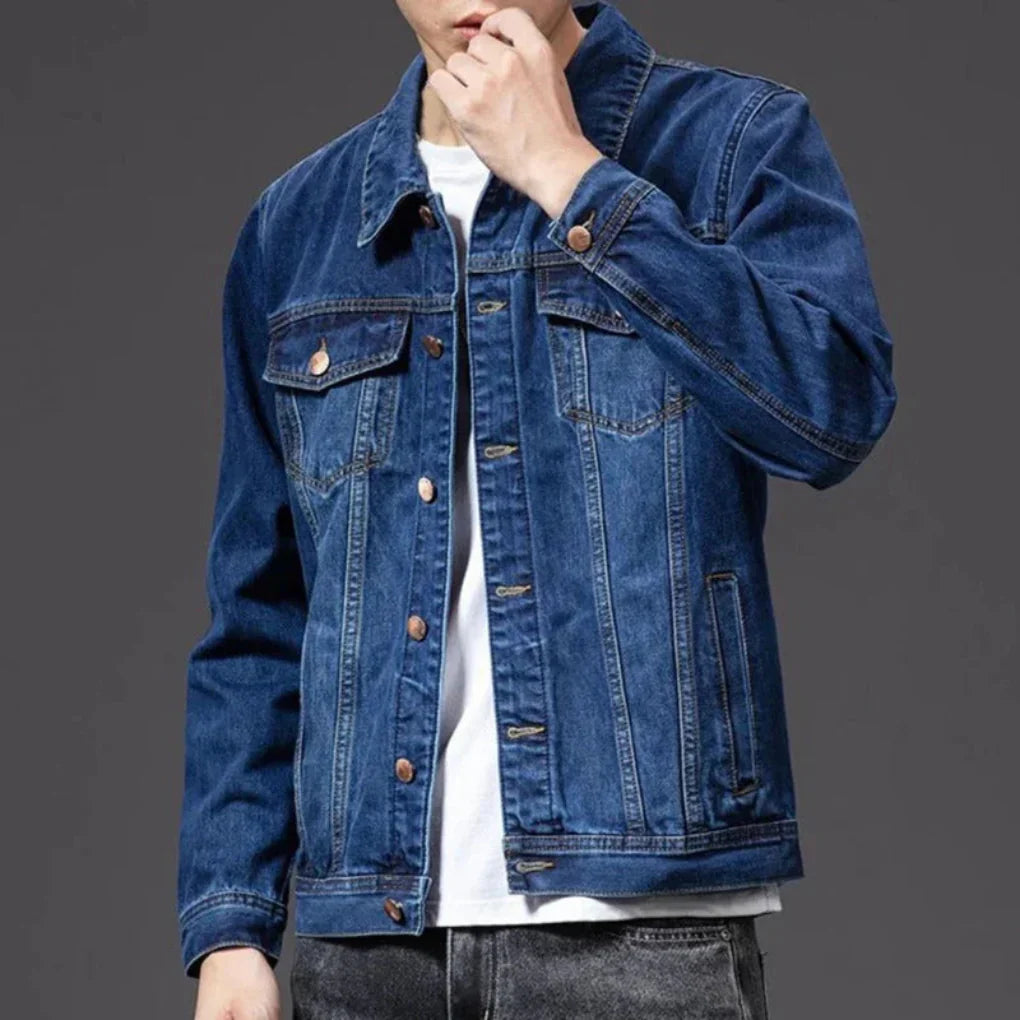 Men's Denim Jacket Classic Blue