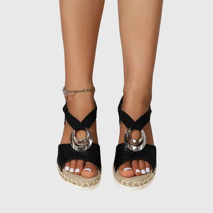 Comfortable Women's Supportive Buckle Sandals