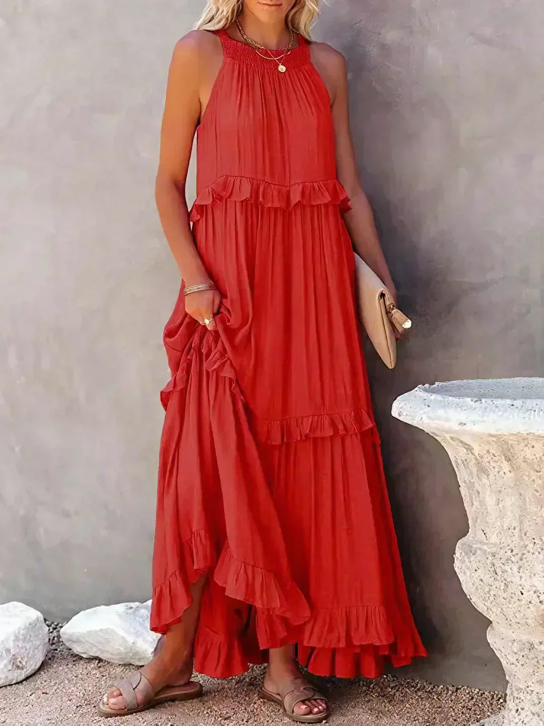 Elegant Women's Heather Dress